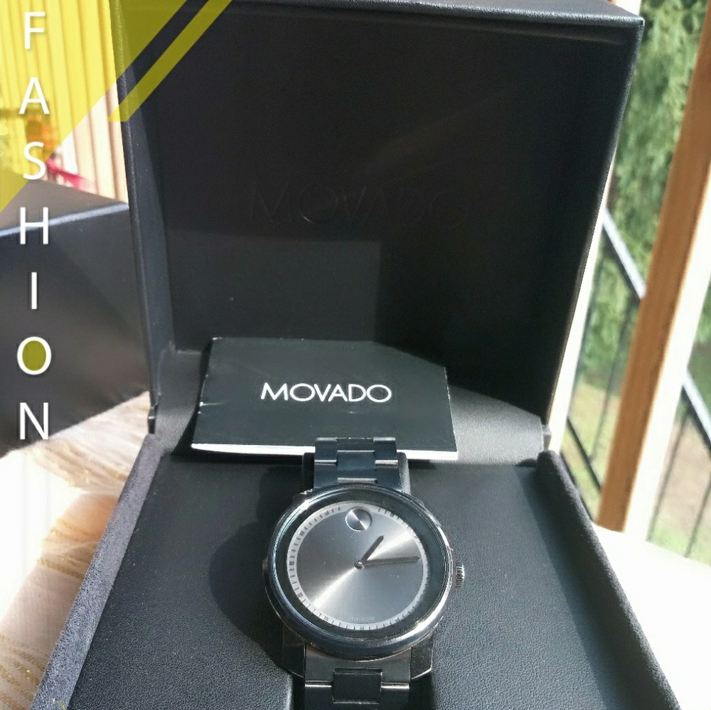 ((SOLD))NIB MOVADO Bold